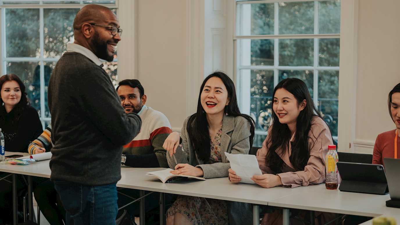 Teaching in one of our Bedford Square spaces. 