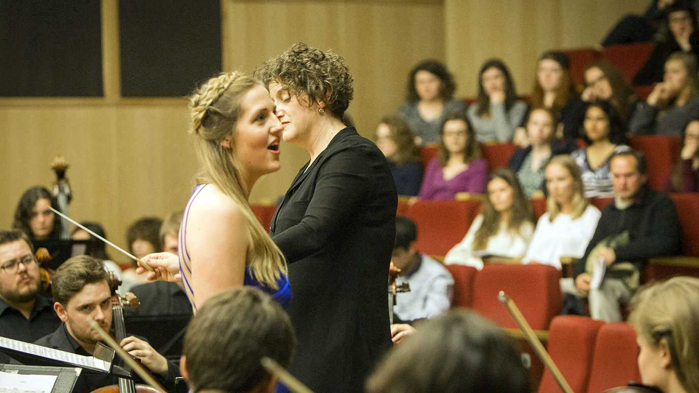 Soprano in Windsor Building Auditorium - Music