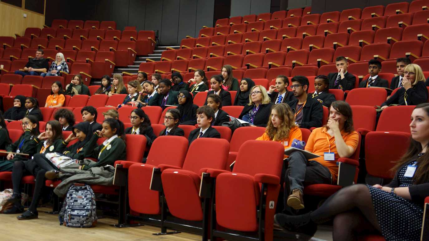 group of school students - schools and teaching