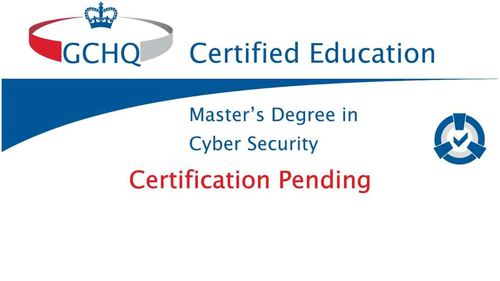 GCHQ Accreditation 2