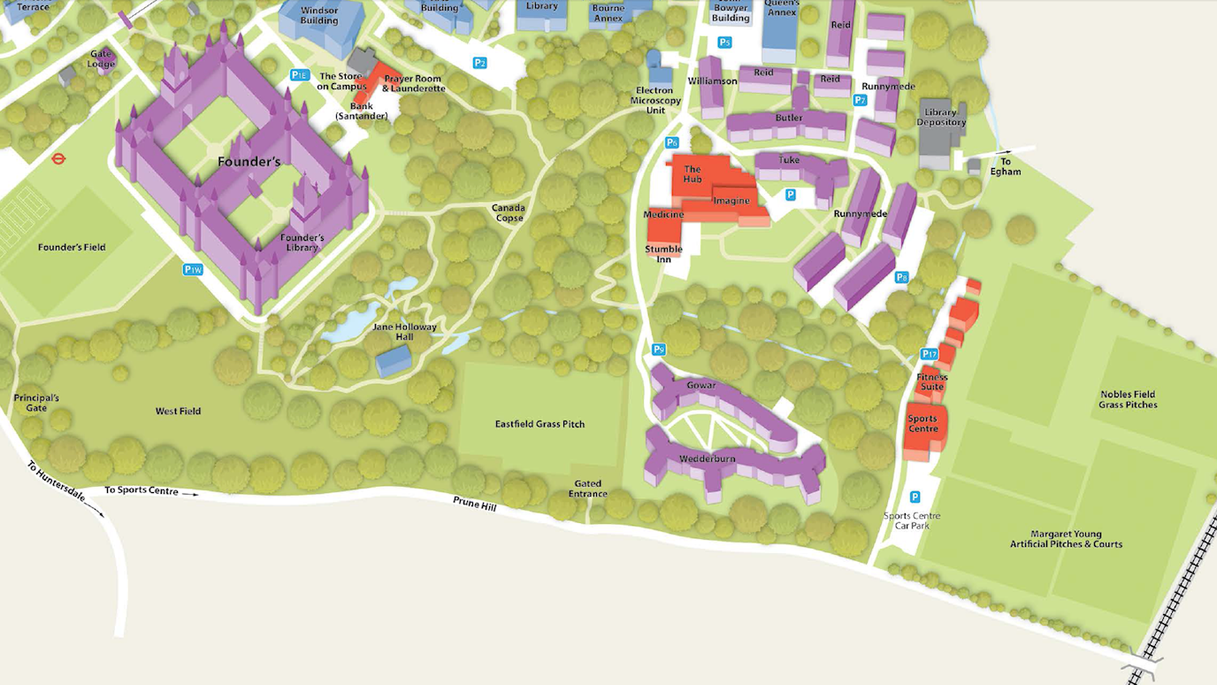 Sport Campus Map